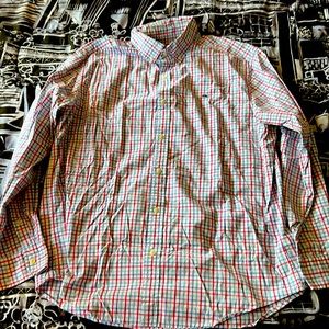 Vineyard Vines Whale Shirt, Classic Fit, Size L with stretch